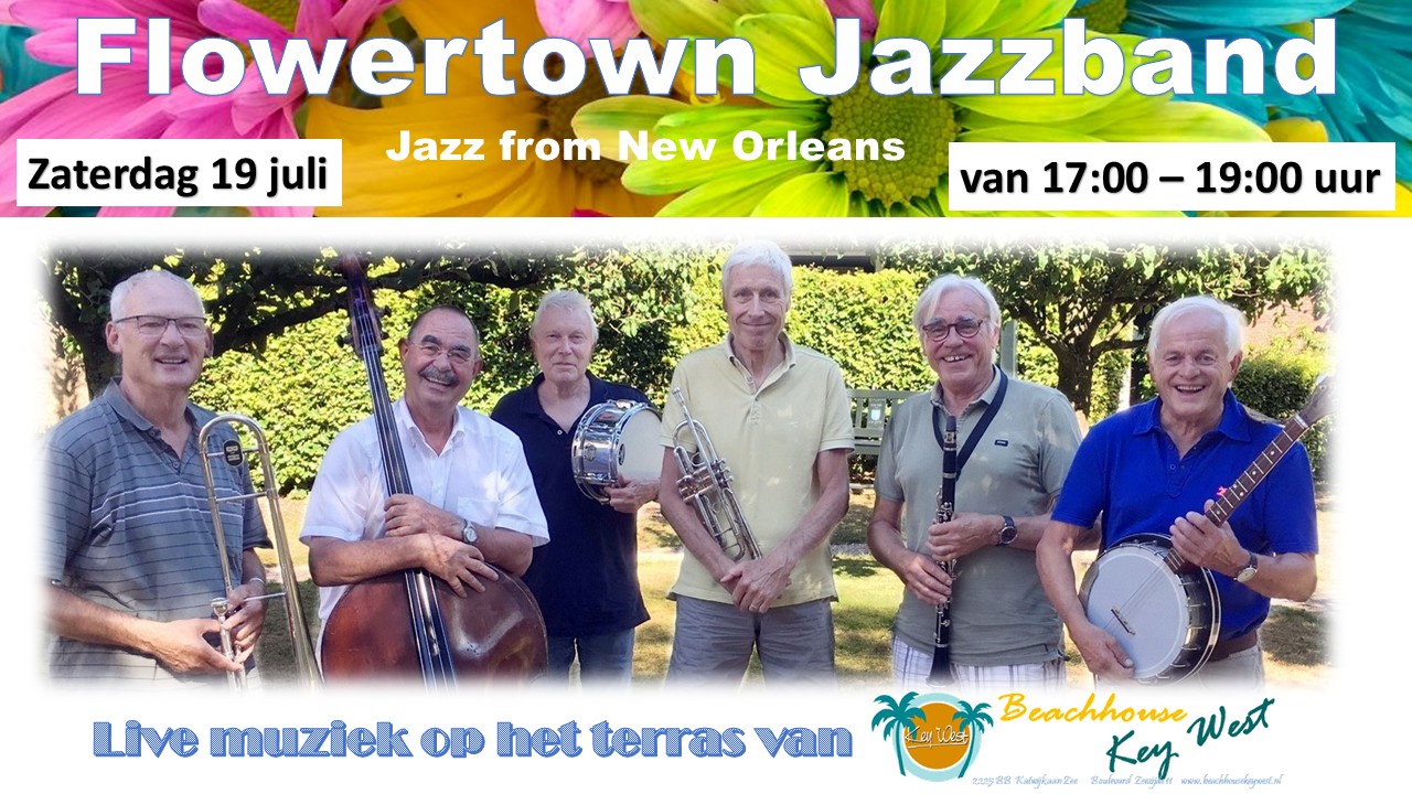 flowertown jazz band 19 juli