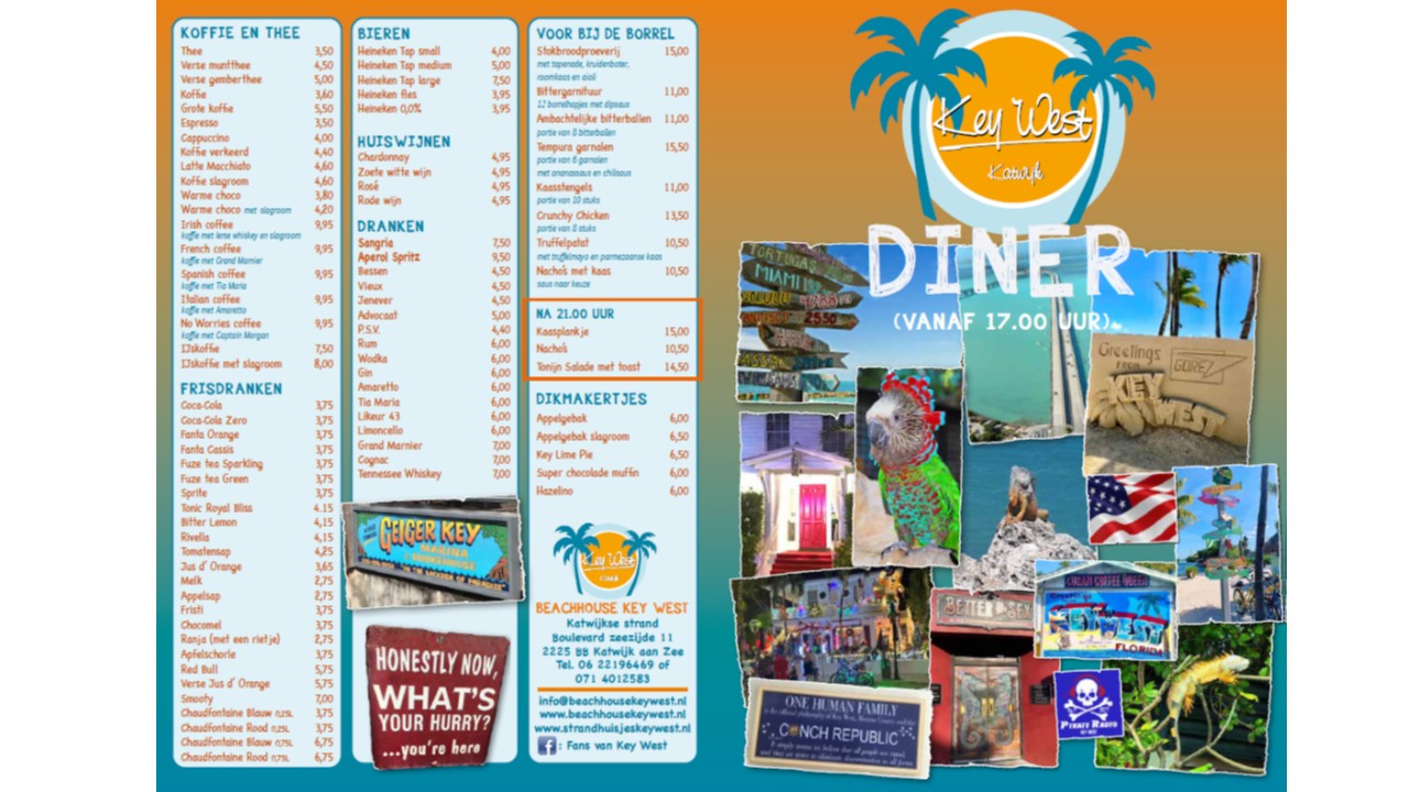 dinnerkaart